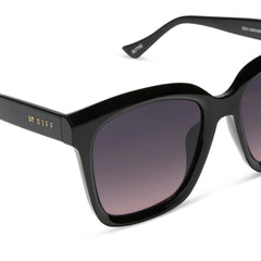 BLYTHE - BLACK + IRIS GRADIENT SUNGLASSES
