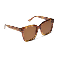 MEREDITH - BROWN FLEUR + BROWN SUNGLASSES
