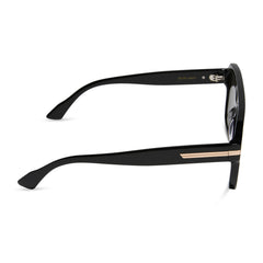 JULIEN NAVIGATOR - JET NOIR + SMOKE BLACK SUNGLASSES