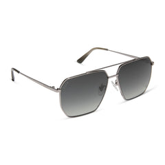 BERKELY - GUNMETAL + GREY GRADIENT + POLARIZED SUNGLASSES
