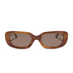 DAPHNE - TAWNY TORTOISE + BROWN + POLARIZED SUNGLASSES