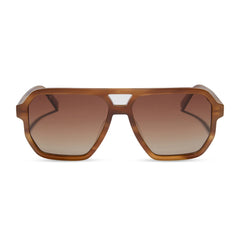 CAMERON - TAWNY TORTOISE + BROWN GRADIENT + POLARIZED SUNGLASSES