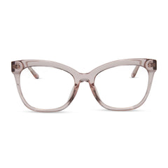 JESSIE JAMES DECKER - WINSTON + LIGHT PINK CRYSTAL + GLASSES