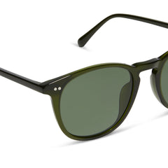 JAXSON XL - DARK OLIVE CRYSTAL + G15 + POLARIZED SUNGLASSES