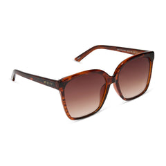 HAZEL - MAHOGANY TORTOISE + BROWN GRADIENT SUNGLASSES