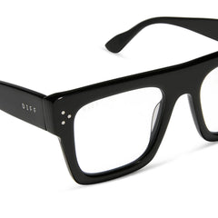 ROBERTS - BLACK + GLASSES