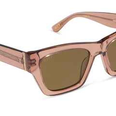 BETH II - WARM SIERRA + BROWN + POLARIZED SUNGLASSES