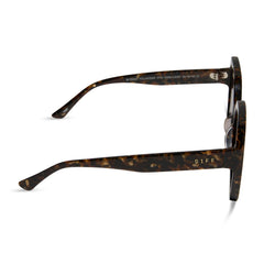 SLOANE - GLITTER TORTOISE + BROWN GRADIENT + POLARIZED SUNGLASSES