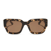 JESSIE JAMES DECKER - LOREN + ESPRESSO TORTOISE + BROWN SUNGLASSES