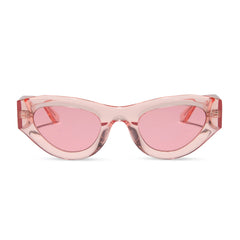LUCY - PASTEL PINK + ROSE SUNGLASSES