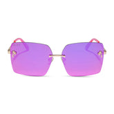 JENA SIMS - ROOKIE + HOT PINK + HOT PINK MIRROR SUNGLASSES