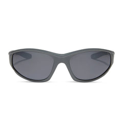LIGHTNING - SLATE GREY + GREY W/ SILVER FLASH + POLARIZED SUNGLASSES