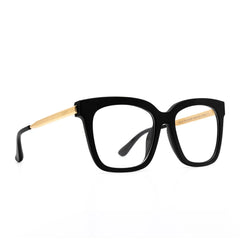 BELLA - MATTE BLACK + GLASSES