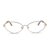 JOJO FLETCHER - JORDY + GOLD + HORN TORTOISE + GLASSES