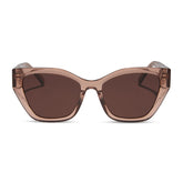 EVIE - CAFÉ OLE + BROWN + POLARIZED SUNGLASSES
