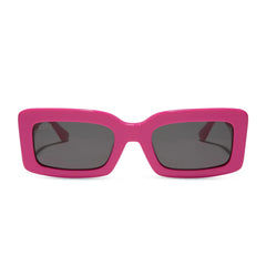 INDY - BRIGHT PINK + GREY SUNGLASSES