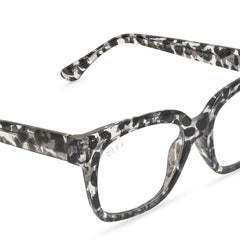 AVA - CLEAR LEOPARD + BLUE LIGHT READERS