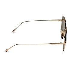 HARLOWE - GOLD + BRILLIANT GOLD MIRROR SUNGLASSES