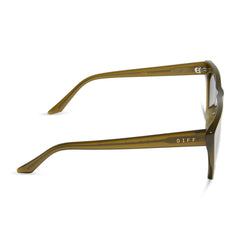 AVRIL - RICH OLIVE + GREY GRADIENT SUNGLASSES