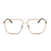 BERKELY - BRUSHED GOLD + GLASSES