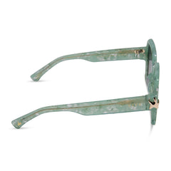 ARIEL - GREEN PEARL + LAVENDER GRADIENT + POLARIZED SUNGLASSES