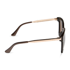 BELLA XS - MOSCOW MULE + BROWN W/ GOLD FLASH SUNGLASSES