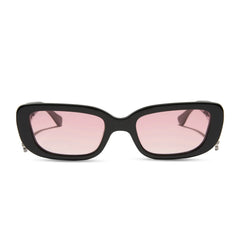 CHER - BLACK + PINK GRADIENT SUNGLASSES