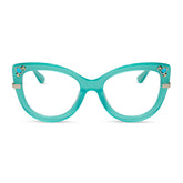 JASMINE + TEAL + PRESCRIPTION GLASSES
