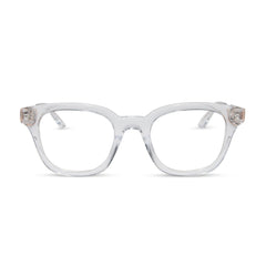 BRIDGET - CLEAR + GOLD + GLASSES
