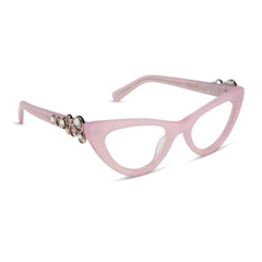 GLINDA UPLAND FOR GOOD - GLASSY PINK CRYSTAL + GLASSES