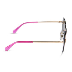 JENA SIMS - ROOKIE + HOT PINK + HOT PINK MIRROR SUNGLASSES