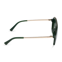 TOSCA III - FAIRWAY GREEN + ALOE GREEN GRADIENT + LIGHT GOLD FLASH SUNGLASSES