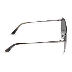 BERKELY - GUNMETAL + GREY GRADIENT + POLARIZED SUNGLASSES