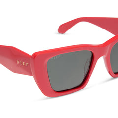 AURA - SUNSET + GREY + POLARIZED SUNGLASSES