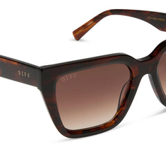 AMARA - SEQUOIA TORTOISE + BROWN GRADIENT SUNGLASSES