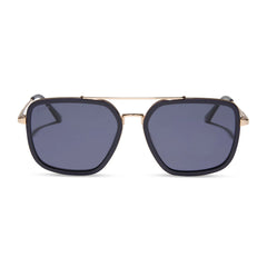 JORDAN - GOLD + ROYAL TEMPLE TIPS + MIDNIGHT + POLARIZED SUNGLASSES