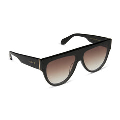 GEORGIE - BLACK + BROWN GRADIENT SUNGLASSES