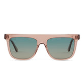 STEVIE - CAFÉ OLE + TURQUOISE SEA GRADIENT SUNGLASSES