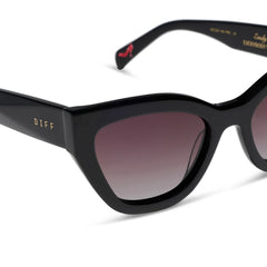 EMILY - BLACK + BROWN GRADIENT + POLARIZED SUNGLASSES