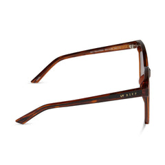 HAZEL - MAHOGANY TORTOISE + BROWN GRADIENT SUNGLASSES