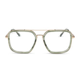 JORDAN - MATCHA + GOLD + GLASSES