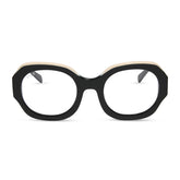 OVERSIZED SYLVIE - JET NOIR + GLASSES