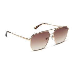 BERKELY XS - GOLD + BROWN GRADIENT + POLARIZED SUNGLASSES
