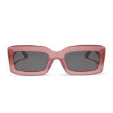 INDY - GUAVA + GREY SUNGLASSES