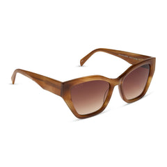 EVIE - TAWNY TORTOISE + BROWN GRADIENT SUNGLASSES