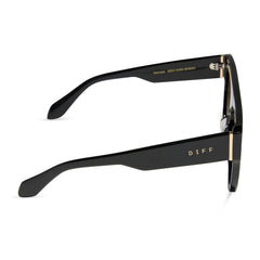 GEORGIE - BLACK + BROWN GRADIENT SUNGLASSES