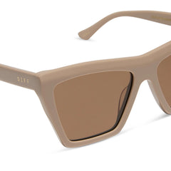 JESSIE JAMES DECKER - VIVI + ALMOND + BROWN SUNGLASSES