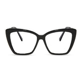 BECKY II - BLACK + GLASSES