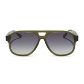 JESSIE JAMES DECKER - NASH + MILKY OLIVE + GREY GRADIENT SUNGLASSES