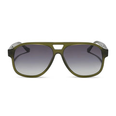 JESSIE JAMES DECKER - NASH + MILKY OLIVE + GREY GRADIENT SUNGLASSES